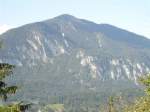 Blick auf das Sonnwendjoch in Kramsach am 15.9.2011.  ...