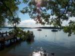 Sonnenunterg�nge Abendstimmung am 17.07.07 auf der Fraueninsel im Chiemsee