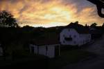 Sonnenuntergang am 18.06.2011 in Pfarrkirchen.   ...