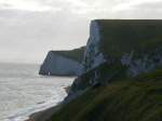 West Lulworth, Kreidefelsen bei Durdle Door am 12.07.2009  ...