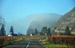 Rheinfelsen zwischen Neuwied und Bad H�nningen im Nebel - 28.11.2011 ...