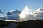 Wolkenbildung mit Sonnenspiegelung �ber der Eifel bei Euskirchen - 19.10.2011 ...