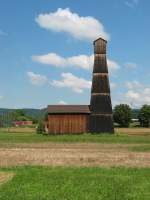 Pratteln Einer der Salzt�rme von Pratteln