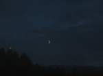 Nebel Dieses Bild hat etwas mystisches Nebel,am eindunkeln und der Mond