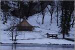 Wildf�tterung im Reitl am ...  Helmut Seger 23.01.2012