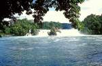 der Rheinfall bei Schaffhausen im Aug.1985, Scan vom Dia, Jan.2012 ...
