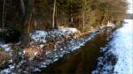 Der Heidebach Aue zwischen ...  Oxfordian Kissuth 05.02.2012
