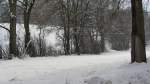 Eine verschneite Wiese am 16.2.2012 bei Brixlegg.  ...