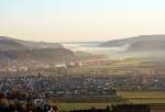 Kripp am Rhein mit Blick Richtung S�den (Aufnahmestandort Erpeler Ley ), ...