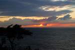 Inseln R�gen und Hiddensee Sonnenuntergang auf Kap Arkona (R�gen) [28.07.2007]