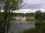 Jerichower-Land „ Der Hohenwarther Kies „
Ein durch Kiesabbau entstandener See westlich der Verbindungsstra�e zwischen den Orten Hohenwarthe und Niegripp in unmittelbarer N�he der Schleusensiedlung Hohenwarthe gelegen. 
( 11.09.2007 )