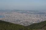 Vesuv Blick vom Vesuv auf Napoli.