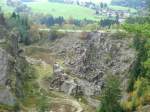 Erzgebirge Die Binge in Geyer, 03.10.07