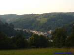 Erzgebirge Blick auf die Uhrenstadt Glash�tte(Sachs) im Osterzgebirge.
Aufnahme vom 17.09.2006