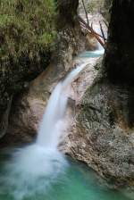 Natur-Tourismus Almbachklamm im Berchtesgadener Land (24.09.2007)
