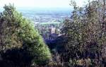 South West England Blick vom H�gel auf Great Malvern 