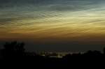 Kreis Pl�n Wolkenbildung an einem sp�ten Abend �ber der Hohwachter Bucht im Sommer 2005. Aufgenommen aus Richtung Sehlendorf.
Das Foto wurde NICHT bearbeitet!