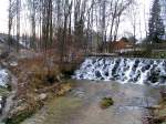 Innviertel Wasserfall der Oberach bei Ried i.I.; 071117
