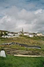 Connemara Blick auf Clifden. (2002)