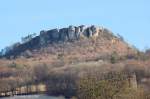 Oberfranken Staffelberg von Staffelstein aus gesehen 30.02.2008 