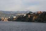 K�ste Die Steilk�ste von Sorrento.