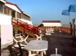 Nordseek�ste ARCHE NOAH am Strand von St. Peter-Ording, Sommer 2004