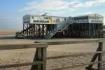Nordseek�ste ARCHE NOAH am Strand von St. Peter-Ording, Sommer 2004