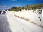 Nordfriesische Inseln Weg an den D�nen bei Westerland, Insel SYLT im Sommer 2004
