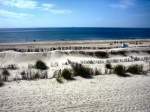 Nordfriesische Inseln D�nen am Strand von Westerland, Sommer 2004