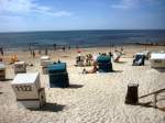 Nordfriesische Inseln Strand von Westerland, Sommer 2004