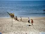 Nordfriesische Inseln Am Strand von Westerland, Insel SYLT inm Sommer 2004