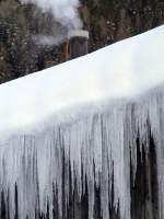 Rh�netal Bei ca. -20 Grad am Morgen des 21.12.2007 in Ulrichen/Obergoms musste kr�ftig angeheizt werden