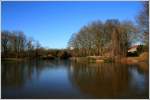 Ruhrgebiet Gelsenkirchen - im Park von Schloss Berge. Foto vom 17.02.08