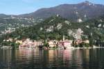 Varenna mit Castello Vezio ...  Konrad Feiler 11.03.2008