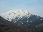 Schneebedeckter Berg in den Alpen   ...