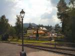 Blick vom Bahnhof Kurort Oybin zum Hochwald-Gipfel, 2006  ...