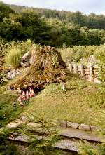 Th�ringer Wald, Rennsteig Zwergenpark Trusetal (Th�ringen)