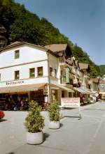 B�hmisches Mittelgebirge Hrensko (Herrnskretschen)
B�hmische Schweiz
vor dem gro�en Elbhochwasser