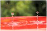 Emotionen Wassertropfen nach dem Einschlag