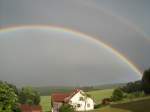 Unterfranken Regenbogen �ber Kothen