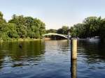Allgemein Berlin-Treptow, Spree - Blick zur Br�cke,
JULI 2008
