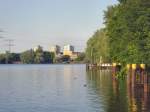 Allgemein Blick �ber die Spree von der Insel,
JULI 2008