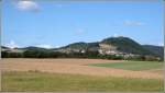 Eifel Landschaft bei der Ruine Olbr�ck. 14.08.2008