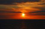 Sonnenuntergang auf Kap Arkona (R�gen) am 03. August 2008  ...