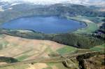 Moseltal Luftaufnahme vom Laacher See - Sommer 1995 