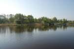 Bad Zwischenahn, 26.04.2007, Blick auf das S�dufer des Zwischenahner Meeres ...