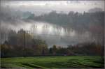 Rems-Murr-Kreis Blick von uns aus ins Remstal an einem Oktobermorgen. 17.10.2008 (Matthias)