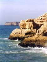Algarve Carvoeiro/Algarve, Oktober 1998, Algar Seco (Foto eingescannt)
