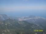 Ausblick vom Tahtali (2365m)in Richtung Kemer.