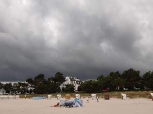 Es droht ein Unwetter.